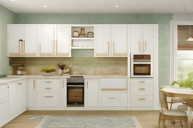 kitchen room interior