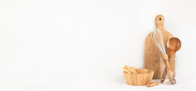 Kitchen utensils background