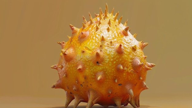 kiwano realistic photo