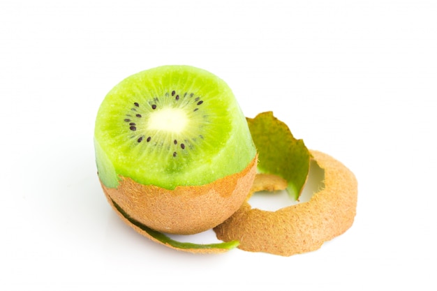 Kiwi fruit peeled