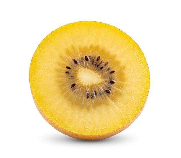 Kiwi gold isolated on the white background