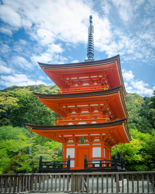 Photo kiyomizu dera - kyoto japan