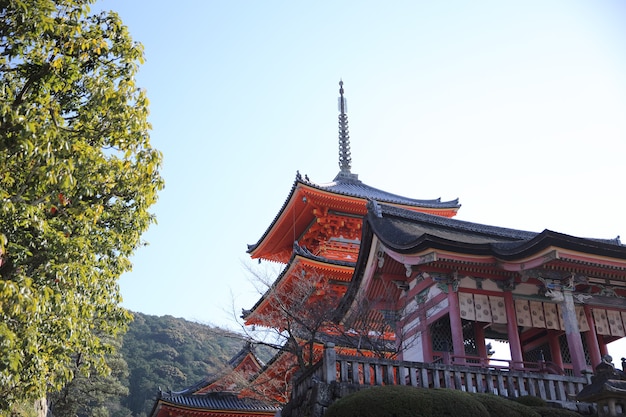 Kiyomizu Temple in Kyoto, Japan