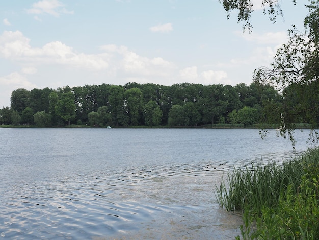 Kleiner Dutzendteich lake in Nuernberg