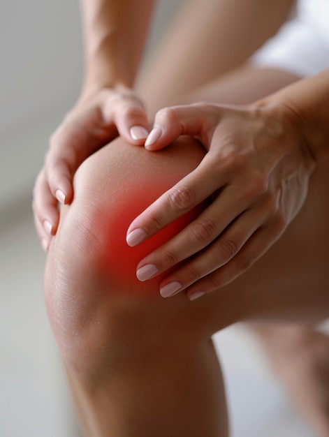 Knee Massage A Therapeutic Touch