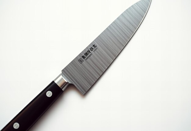 Photo a knife with the word  the word  on it