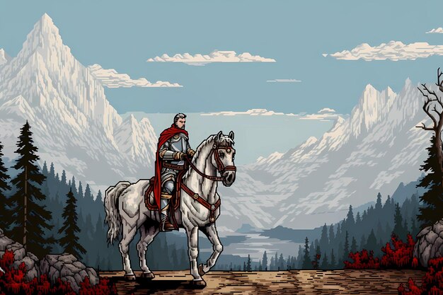 knight medieval fantasy desktop background for video for folk music folk meditation