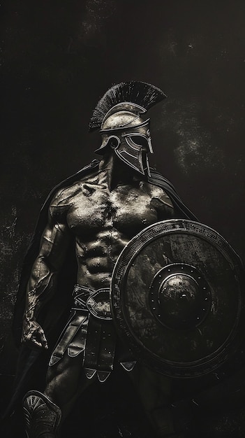 Photo knight warrior spartan