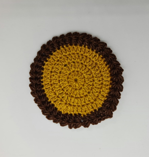 Knitted doily