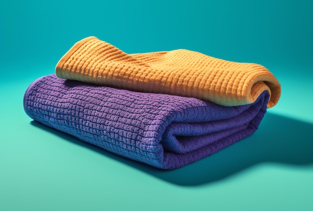 A knitted fabric mockup