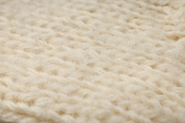 Knitted sweater texture on whole background close up