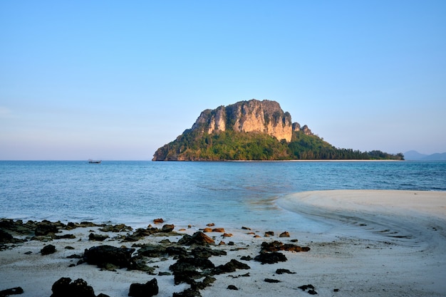 Ko Poda, Krabi, Thailand, in the morning