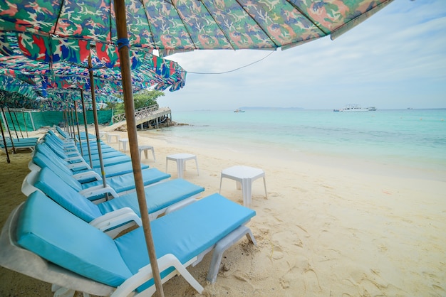 koh larn island tropical beach in pattaya city Thailand