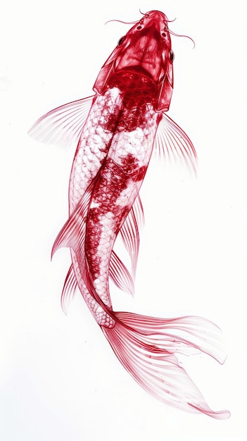 koi fish illustration