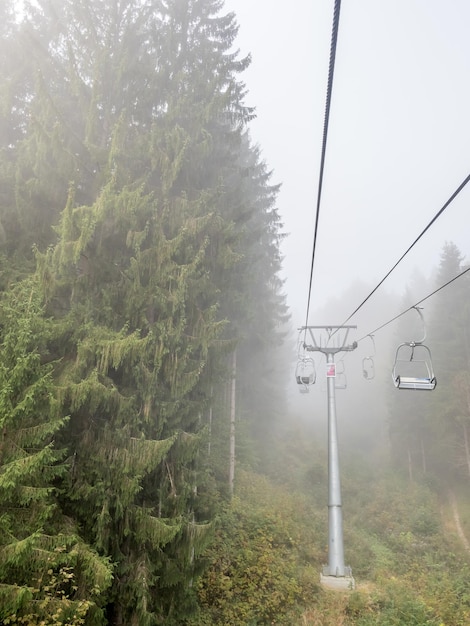 Kolben chair lift in Oberammergau