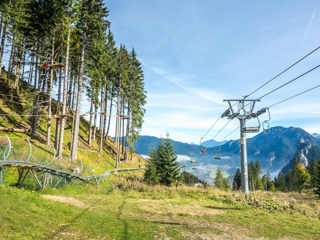 Kolben chair lift in Oberammergau