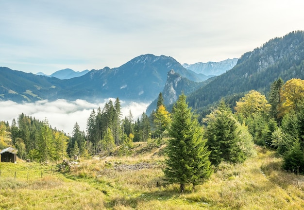 Kolbensattel near Oberammergau scenes