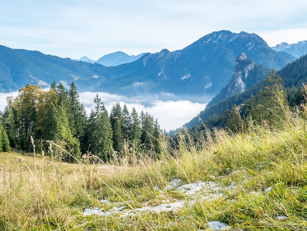 Kolbensattel near Oberammergau scenes