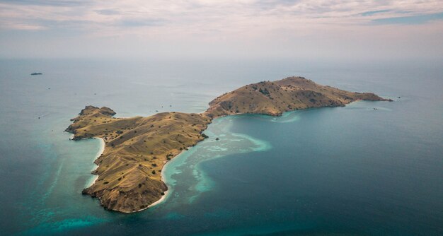 Photo komodo national park. indonesia.