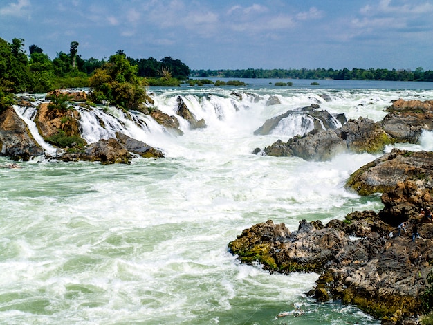 Konpapeng waterfalls, Laos