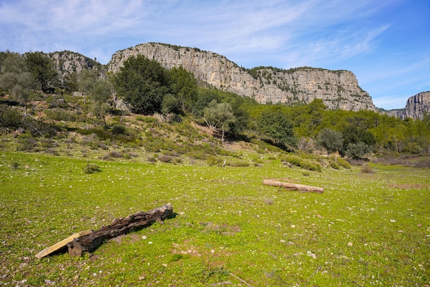 Koprulu Kanyon National Park in Antalya Turkiye