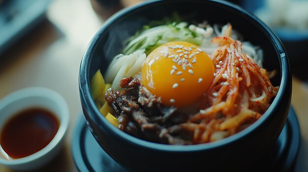 Korean Bibimbap Photography A Compact Camera 50mm Lens Guide