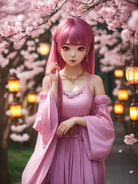 Korean Doll Likeness A Delicate and Detailed CG Masterpiece