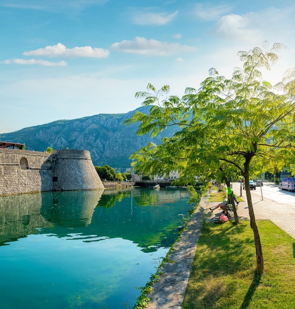 Kotor fortifications in Montenegro