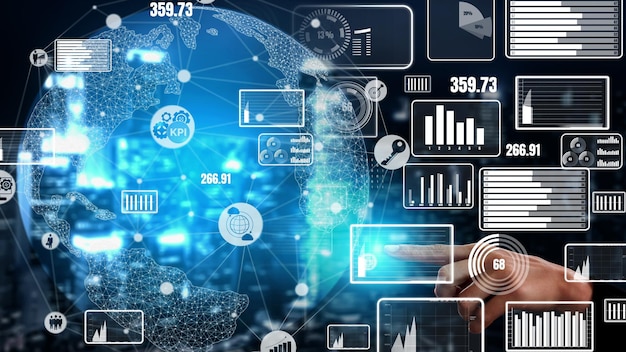 KPI Key Performance Indicator for Business conceptual