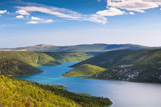 The Krka river, Croatia