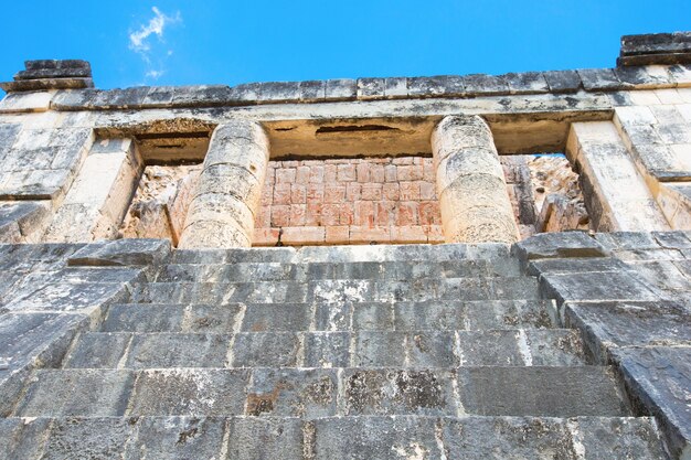 Kukulkan Pyramid in Chichen Itza Site, Mexico