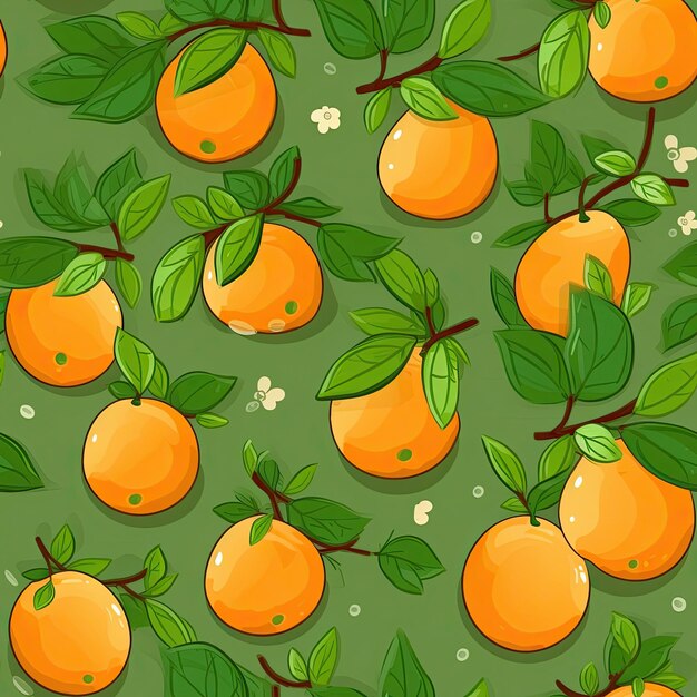 Kumquats as seamless tiles