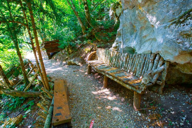 Photo kure mountains national park in kastamonu turkey