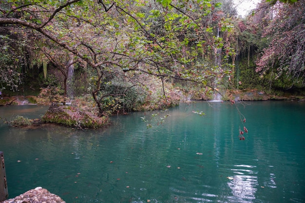 Kursunlu Waterfall in Antalya Turkiye