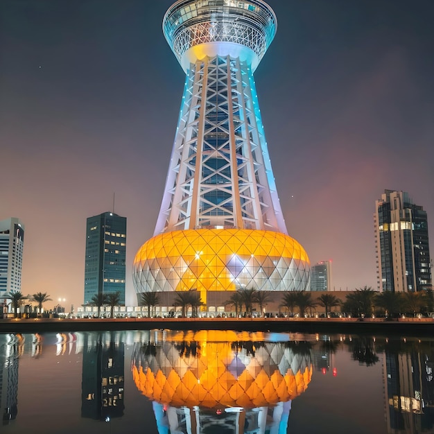 Kuwait Towers scenery photography