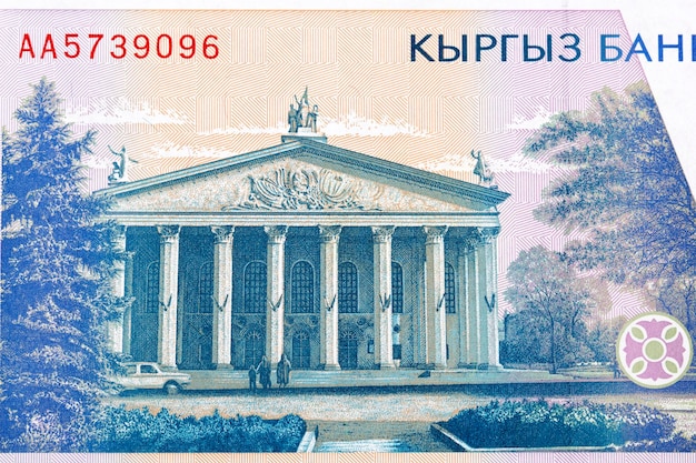 Kyrgyz National Opera from money