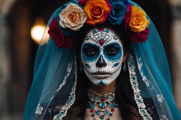 La catrina elegance and tradition in da de los muertos