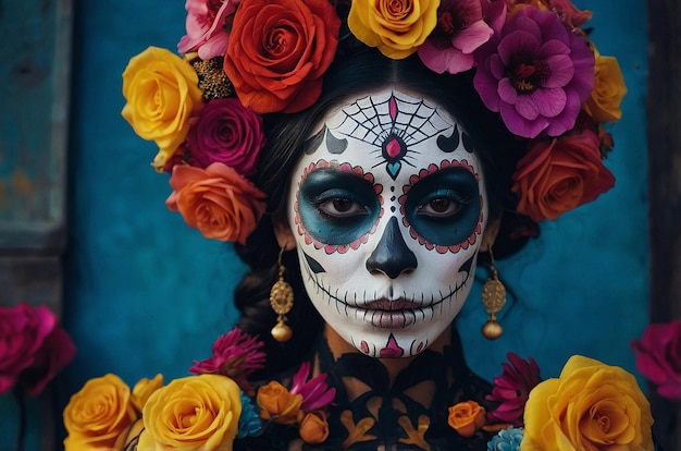 La catrina elegance and tradition in da de los muertos