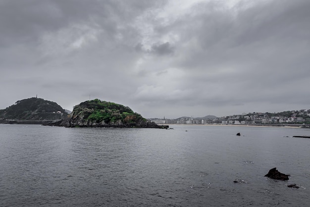 La Concha beach in San Sebastian Basque Country