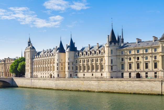 La Conciergerie - ex royal palace and prison at summer day, Paris, France