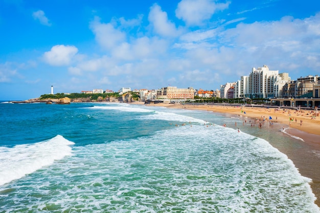 La Grande Plage beach Biarritz