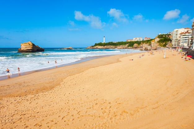 La Grande Plage beach Biarritz