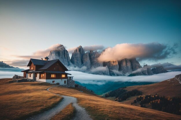 La Gusela Nuvolau gruppe South Tirol dolomites mountains Passo Giau Dolomites Italy