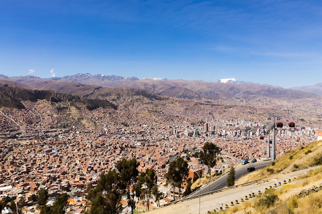 La Paz view from El AltoBolivia