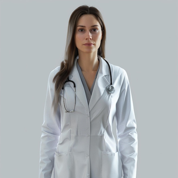 A lab coat dress for scientists dress lab uniform