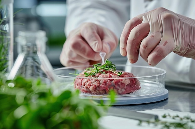 Photo labgrown meat a glimpse into the future of food