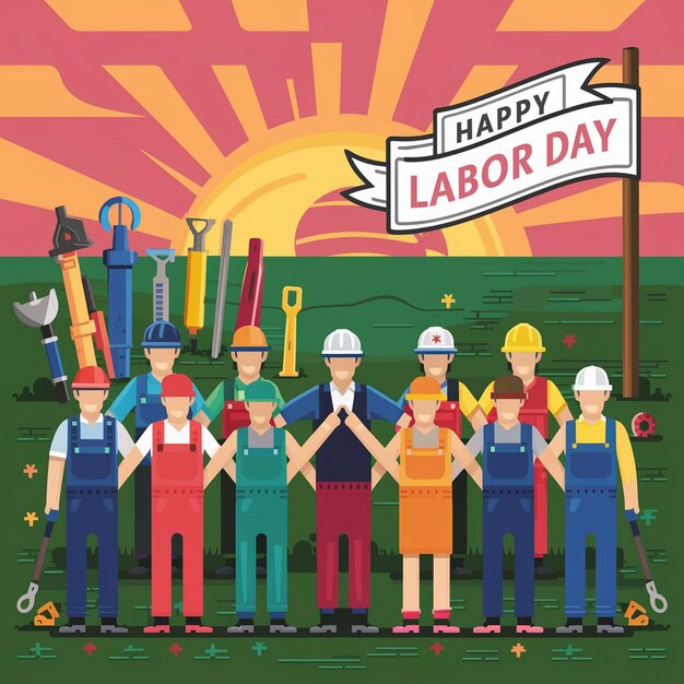 Photo labor day in america past present and futurequot