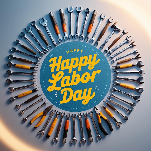 Labor Day Tshirt Design Template Celebrate Labor Day Quotes Calligraphy Graphic Design