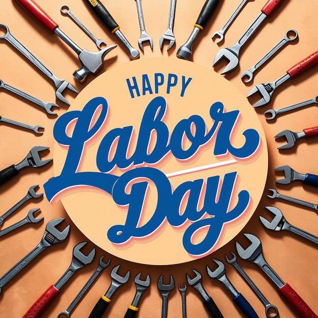 Labor Day Tshirt Design Template Celebrate Labor Day Quotes Calligraphy Graphic Design