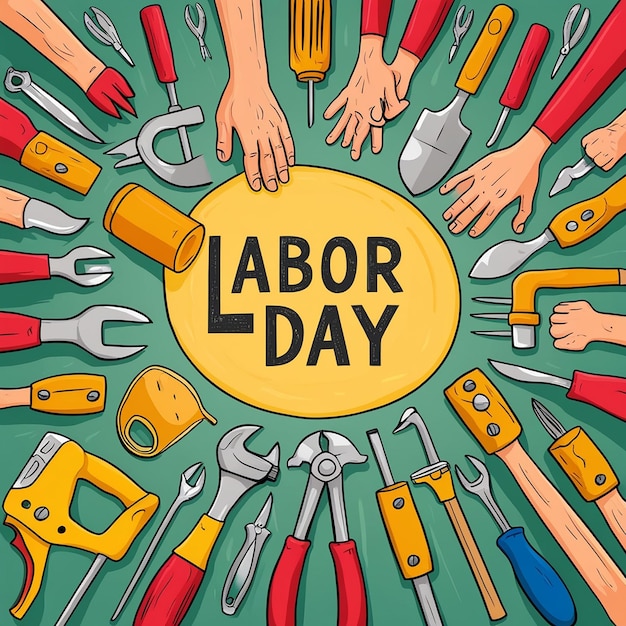 Labor Day Tshirt Design Template Celebrate Labor Day Quotes Calligraphy Graphic Design